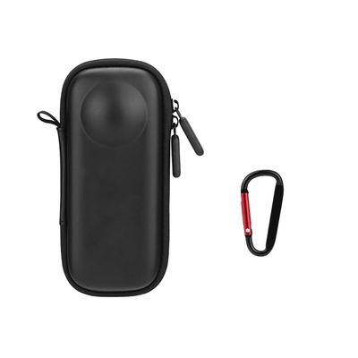 NovelGoal Portable Carrying Case for X4 Camera with Carabiner Clip, Anti-shock Mini Storage Bag, Travel Hard Shell Protective Carry Case (Only Camera Storage Bag)