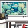 Samsung QN50LS03FA 50" The Frame QLED 4K AI TV (2025) Bundle with Modern Brown Bezel, CPS 26 Month Protection, Slim Flat Mount, 2X HDMI Cables & Deco Gear Complete Home Theater Beginner's Guidebook view 1