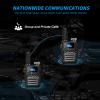 6 Pack Global Walkie Talkie Unlimited Range Fast 4G PoC Radio PTT Two Way Radio for Logistics Company, Hotel and Event Management view 2