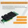Buacoz 8 Port PCIe 3.1 X8 SATA SAS 12Gbps HBA Expansion Card with SFF 8644 Interface Controller, Supports SSD HDD for Server/Workstation Storage Adapter view 4