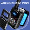 4 Pack Global Walkie Talkie Unlimited Range Fast 4G PoC Radio PTT Two Way Radio for Logistics Company, Hotel and Event Management view 3