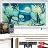 Samsung QN55LS03FA 55" The Frame QLED 4K AI TV (2025) Bundle with Modern Teak Bezel, CPS 26 Month Protection, Slim Flat Mount, 2X HDMI Cables & Deco Gear Complete Home Theater Beginner's Guidebook view 1