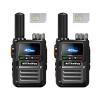 2 Pack Global Walkie Talkie Unlimited Range Fast 4G PoC Radio PTT Two Way Radio for Logistics Company, Hotel and Event Management view 1