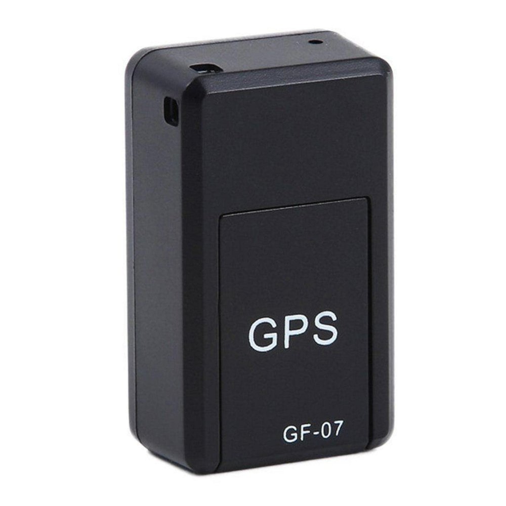 GF-07 Mini GPS Tracker, Magnetic Mini GPS Real Time Long Standby Tracking Device for Vehicle Car Person Dog Pet(Size:About 42 * 25 * 20mm)(Black)