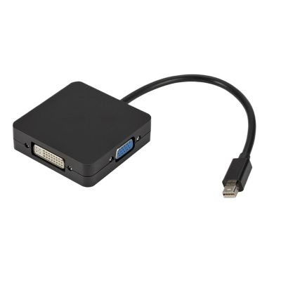 LINGQE 3 in 1 Display Port DP Male to HDMI DVI Female Adapter Converter Cable for Air Pro Hot(Product A)