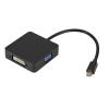 LINGQE 3 in 1 Display Port DP Male to HDMI DVI Female Adapter Converter Cable for Air Pro Hot(Product A) view 1
