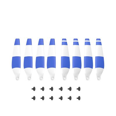 4Pair Blue Plastic Colorful Propellers Blade Wing Probs for DJI Mini 3 Pro Drones