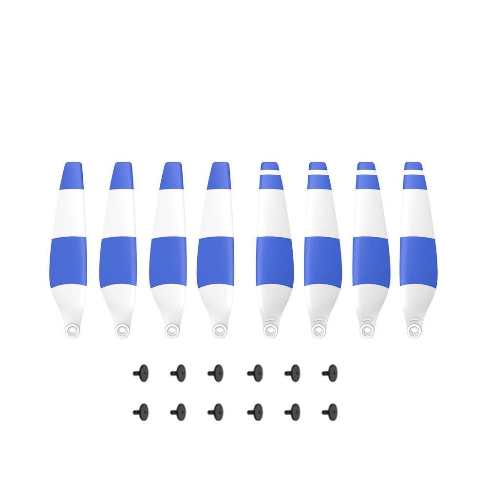 4Pair Blue Plastic Colorful Propellers Blade Wing Probs for DJI Mini 3 Pro Drones