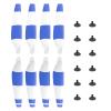 4Pair Blue Plastic Colorful Propellers Blade Wing Probs for DJI Mini 3 Pro Drones view 3