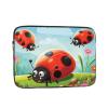 Laptop Sleeve Bag Durable Shockproof Protective Laptop Case Ladybug Landscape Computer Carrying Cover Briefcase 10 inch view 1