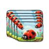 Laptop Sleeve Bag Durable Shockproof Protective Laptop Case Ladybug Landscape Computer Carrying Cover Briefcase 10 inch view 2
