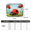 Laptop Sleeve Bag Durable Shockproof Protective Laptop Case Ladybug Landscape Computer Carrying Cover Briefcase 10 inch view 4