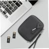 Uonlytech 1set Hard Drive Storage Bag Cable Organizer for Travel Shockproof Earphone Case Multi-purpose Electronic Accessories Storage Box view 4