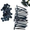 100Pcs Nylon Universal Cable Tie Buckle, Heavy Duty Self-Locking Zip Ties Holder, Cable Tie Buckle Through Nail, Multipurpose Plastic UV Resistant Cable Ties Tool for Car Daily Repair (100pcs) view 1