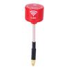 5.8Ghz 3dBi LHCP, Directional High Gain Antenna, Easy to Install, Red, Compatible with FPV Racing Drone, for 5.8G Transmitter Receiver with Maximum Signal Strength (MMCX Straight view 1
