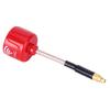 5.8Ghz 3dBi LHCP, Directional High Gain Antenna, Easy to Install, Red, Compatible with FPV Racing Drone, for 5.8G Transmitter Receiver with Maximum Signal Strength (MMCX Straight view 3