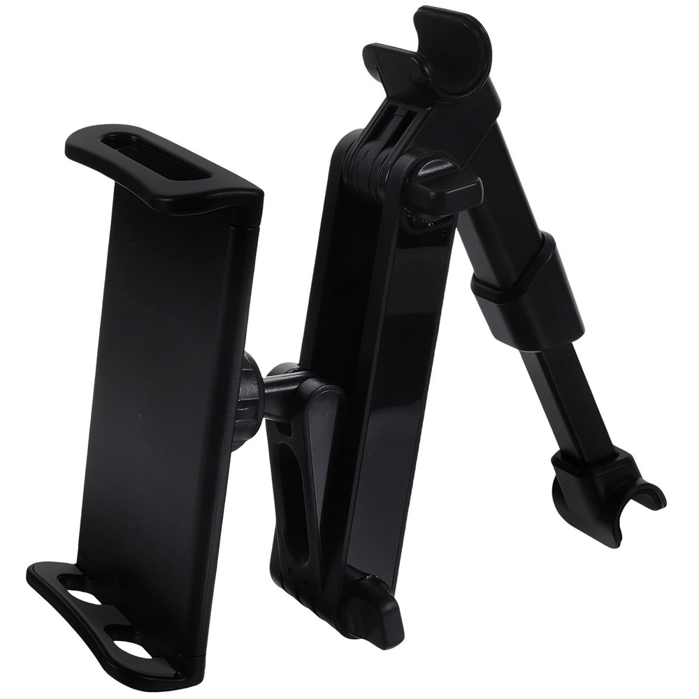 DOITOOL Adjustable Car Tablet Holder for Headrest Rotation Material Space-Saving Design Compatible Phones and Tablets for Back Seat Entertainment