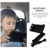 DOITOOL Adjustable Car Tablet Holder for Headrest Rotation Material Space-Saving Design Compatible Phones and Tablets for Back Seat Entertainment view 3