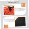NUOBESTY Waterproof Camera Lens Bag Thickened Plush Lens Pouch for DSLR Drawstring Storage Case for Outdoor Photography view 3