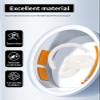 Silicone Case Cover for iKF Mars Wireless Bluetooth Headphones,Ear Caps Cover/Headband Cover for iKF Mars,Anti-Scratch Accessories Soft Silicone Protector.(White) view 3