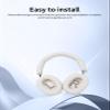 Silicone Case Cover for iKF Mars Wireless Bluetooth Headphones,Ear Caps Cover/Headband Cover for iKF Mars,Anti-Scratch Accessories Soft Silicone Protector.(White) view 4