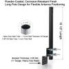 CEKAY Pole Mount with Bracket & Clamp U-Bolts for Outdoor Antennas, Signal Boosters & Weather Stations  16 1/2" Length, 1 1/4" OD Steel Pole, Powder-Coated, Corrosion-Resistant view 3