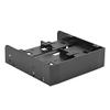 3.5, 2.5 HDD SSD to 5.25 Floppy Drive Bay Bracket for PC, Mounting Adapter with Baffle, Multifunctional Combination for Improved Performance view 2