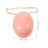 Angoily Inflatable Fake Pregnant Belly Costume Prop Artificial Pregnancy Bump for Cosplay Halloween Birthdays and Role Playing Comfortable Strap Design Realistic view 2