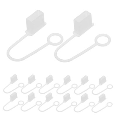 Veemoon 30pcs USB Port Dust Cover Silicone Protective Caps for USB Headphone and Charging Ports Prevents Dust and Water Easy Installation Transparent Design