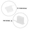 Veemoon 30pcs USB Port Dust Cover Silicone Protective Caps for USB Headphone and Charging Ports Prevents Dust and Water Easy Installation Transparent Design view 3