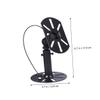 Tofficu 2pcs Speaker Hanging Bracket Wall Speaker Mounts Rotation Sleek Design for Ktv Home Cinema view 4