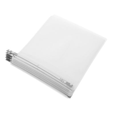 VOSAREA 12pcs Non-Woven Cd Sleeves and DVD Bags for Video Games Lightweight Disc Storage Organizers for Personal and Commercial Use Protects Discs from Scratches
