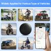Mini GPS Tracker for Vehicles (for Android), Hidden Car Location Tracker w/Magnetic Case, Mini Hidden Item Finder Global Tracking Car Locator for Android Google Find Hub No Monthly Fees, Black view 4