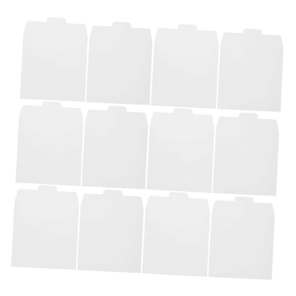 Alipis 50pcs Cd Paper Sleeves Storage Envelopes for DVDs Lightweight Reusable for Organizing Discs Home Office