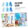 Vaguelly 6pcs Gradient Jellyfish Lanterns Under The Sea Mermaid Party Decorations Ocean Decor for Showers Easy Indoor and Outdoor Events view 3