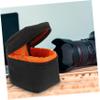 Lurrose 2pcs Camera Lens Pouch Shockproof and Padded Storage Bag for and Mirrorless Lenses Portable and Compact Design for Travel Protects from Impact Water view 2