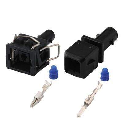 CHAOF 1/5/10/20/50 Sets 1 Pin 357972761 357 972 761 357972751 357 972 751 Automotive Connector Auto Plug Socket for(1p Female Male,50 Sets)