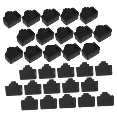 NUOBESTY 50pcs Network Cable Interface Dust Plug Cap Pc Dust Cover Ethernet Port Plug