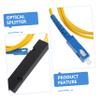 DIYEAH Optical Splitter for Tv Fiber Optic Splitter and Scratch Design Easy Installation Compatible Amplifiers and Cd Players view 2