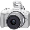 Canon EOS R50 Mirrorless Camera (White) w/Canon RF-S 18-45mm f/4.5-6.3 is STM Lens + Camera Case + 64GB Memory + Deluxe Starter Kit + Hand Grip Stabilizer Tripod + More (13pc Bundle) (Renewed) view 2