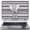 11.6 12 Inch Laptop Skin Sticker Cover Premium Sticker Cover Art Decal Decorative (Included 2 Wrist Pad Skins) - Elephant Wave Pattern view 1