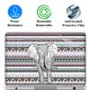 11.6 12 Inch Laptop Skin Sticker Cover Premium Sticker Cover Art Decal Decorative (Included 2 Wrist Pad Skins) - Elephant Wave Pattern view 2