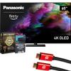 Panasonic TV-65Z85AP Z85 65 inch OLED 4K UHD Smart Fire TV (2024) Bundle with CPS Exclusive 26 Month Protection, 2X 4K HDMI Cable & Deco Gear Complete Home Theater Beginner's Guidebook view 1