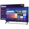 Roku Smart TV  24-Inch Select Series, 720p HD TV  Roku TV with Voice Remote  Flat Screen LED Television with Wi-Fi for Streaming Live Local News, Sports, Family Entertainment view 1