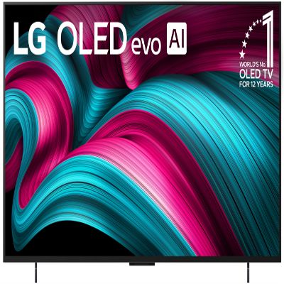 LG 42-Inch Class OLED evo AI 4K C5 Series Smart TV w/Dolby Atmos, Dolby Vision, HDR10, AI Super Upscaling 4K, Filmmaker Mode, Wow Orchestra, Alexa Built-in (OLED42C5PUA, 2025) (Renewed)