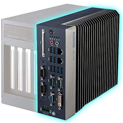 MIC-7700H-00A1 Embedded Box Computers, MIC-7700,H110, VGA+DVI, 4 COM, 4 USB3.0