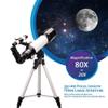 Kids 70mm Refractor cope for Astronomy Beginners, 300mm Focal Length, Portable Camping, Adjustable Tripod, Easy Setup, Children to Explore Space and Stars view 3