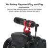 Arector Professional Universal Shotgun Video Microphone for Camera and Smartphones with Shock MountWindscreen - Black view 3