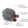 Arector Professional Universal Shotgun Video Microphone for Camera and Smartphones with Shock MountWindscreen - Black view 4