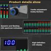 Dual Stereo Graphic Equalizer,31-Band Digital Equalizer,LED Spectrum Display with Automatic Noise Reduction for Recording Studio view 4